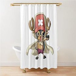 Chopper One Piece Shower Curtain