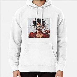 Luffy One piece Smoke & drink Pullover Hoodie