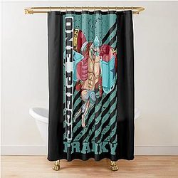 One Piece Franky Shower Curtain