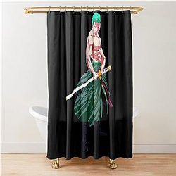 Zoro One Piece Shower Curtain