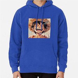 One piece Luffy big smile Pullover Hoodie