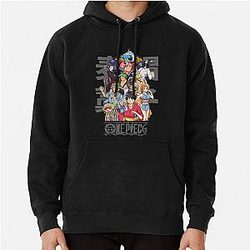 One Piece Straw Hat Crew Wano Arc Pullover Hoodie