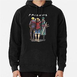Funny One Piece Friends Classic Pullover Hoodie