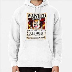 Wanted Poster - King of Pirate Gold Roger 5.5 Billion Berrys - One Piece Pullover Hoodie