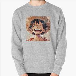 One piece Luffy big smile Pullover Sweatshirt