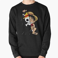 One Piece Luffy Classic Pullover Sweatshirt