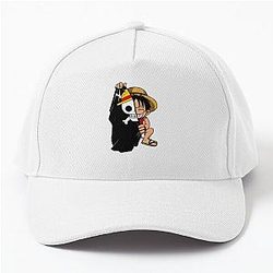 One piece Monkey D Luffy with the flag Baseball Cap