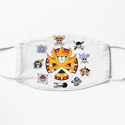 One Piece T-ShirtOne piece- The Strawhat Pirates  Flat Mask