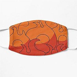Mera Mera no Mi One Piece Flat Mask