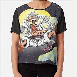One Piece - Luffy Gear 5 Chiffon Top