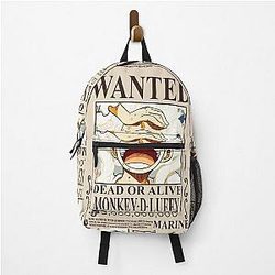 Wanted Luffy One Piece Backpack