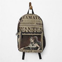 Yamato One Piece Son of Kaido Bounty Poster Backpack