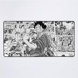 One Piece Anime manga panel Desk Mat