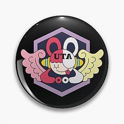 Uta Jolly Roger One Piece Pin