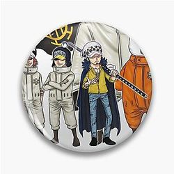 One Piece Heart Pirates Pin