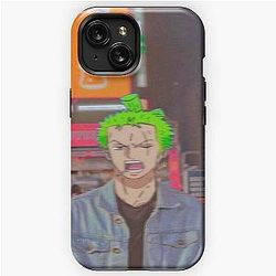 ZORO PHONE CASE / ONE PIECE PHONE CASE / RORONOA ZORO PHONE CASE / ANIME PHONE CASE iPhone Tough Case