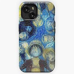 One Piece Straw Hat Crew Starry Night iPhone Tough Case