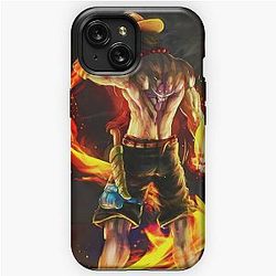 Ace One Piece On Fire iPhone Tough Case