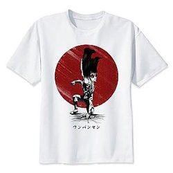One Punch Man T-Shirts - One Punch Man T-Shirt Saitama Knocks Down BS0508