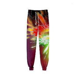One Punch Man Pants &amp; Joggers - One Punch Man Saitama Explosion Tracksuit BS0508