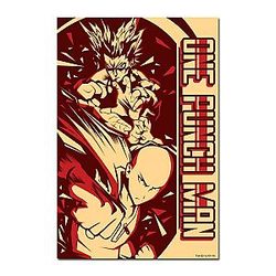 One Punch Man Posters - Poster Saitama Vs Garou BS0508
