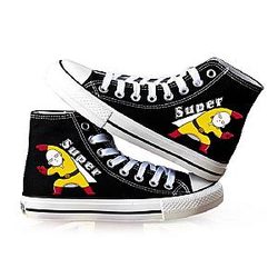 One Punch Man Shoes - Shoes Saitama Drawing BS0508