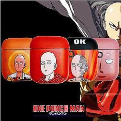 One Punch Man Airpod Cases - One Punch Man Funny Airpod Case AM0508