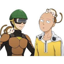 One Punch Man Poster - Poster One Punch Man Saitama & Rider Wheels SA3105