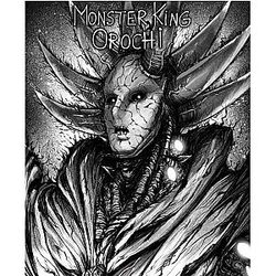One Punch Man Wall Art - Stampa su tela Re dei mostri Orochi SA3105
