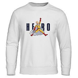One Punch Man Sweatshirts - One Punch Man Air Saitama Héro Sweatshirt SA3105