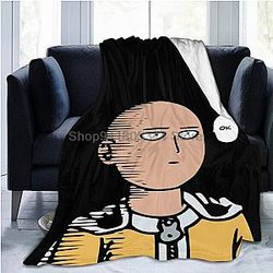 One Punch Man Coperta - Camera da letto Decorazione invernale 3D stampa coperta morbida