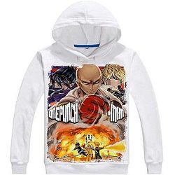 One Punch Man Hoodies - One Punch Man Sonic Saitama Genos Hoodie SA3105