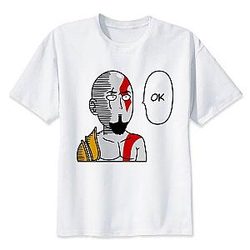 One Punch Man T-Shirts - Saitama Kratos T-Shirt SA3105