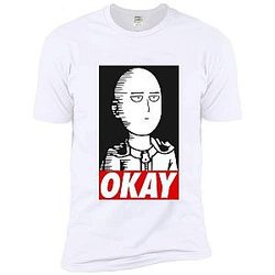 One Punch Man T-Shirts - Saitama Okay T-Shirt SA3105