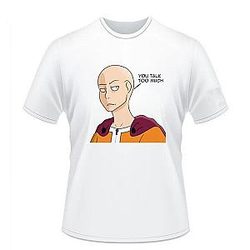 One Punch Man T-Shirt - Saitama T-Shirt You Talk Too Much SA3105