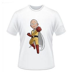 One Punch Man T-Shirt - Saitama T-Shirt senza capelli SA3105