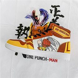 One Punch Man Sapatos - Saitama Anime Graphic Sneakers