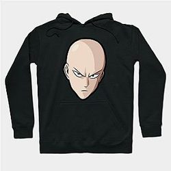 One Punch Man Cappucci - One Punch Man Con cappuccio di faccia di affari TP2105