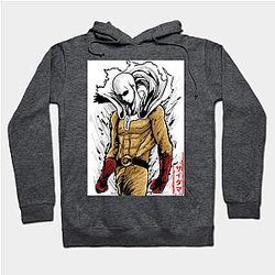 One Punch Man Hoodies - Saitama Hoodie TP2105