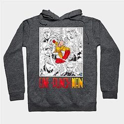 One Punch Man Cappucci - One Punch Story Hoodie TP2105