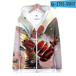 One Punch Man Giacca - Fashion Cosplay Costume New Fleece Harajuku Giacca