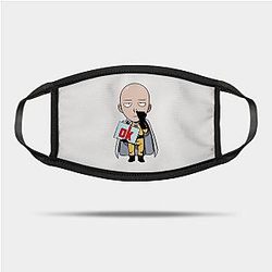 One Punch Man Face Masks - One Punch Man Ok - Saitama Mask TP2105