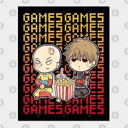 One Punch Man Posters - Games  Games Strongest Hero Wall Art TP2105