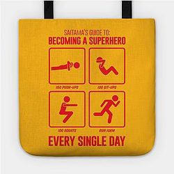 One Punch Man Bags - Saitama's Guide Tote Bag TP2105