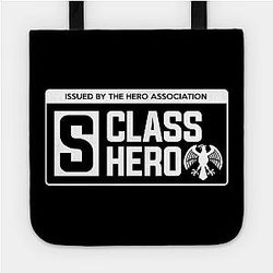 One Punch Man Bags - S Class Here Tote Bag TP2105