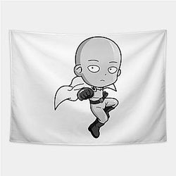 One Punch Man Tapestry - Saitama's bald spot Tapestry TP2105
