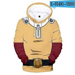 One Punch Man Hoodies – Saitama Costume Edition