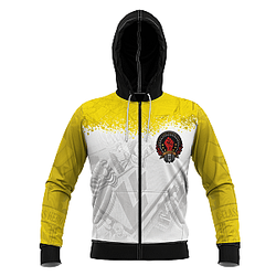 One Punch Man Hoodies - Associazione Eroe Unisex Zipped Hoodie FDM0809