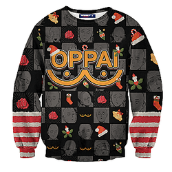 One Punch Man Maglione - Saitamas faccia unisex lana maglione FDM0809