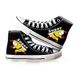 One Punch Man Shoes - Saitama shoes drawing SA3105